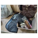 Gun cases, call and other hunting items