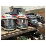 4 Polaris helmets