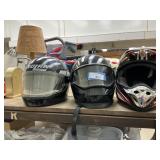3 helmets, size S and L