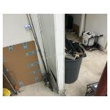 Assortment of fishing poles