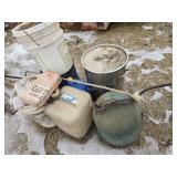 Jugs, towels and other items