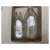 2 Milk bottles