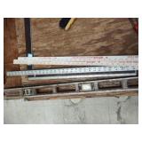 Squares, levels and rulers