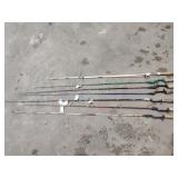 7 fishing poles