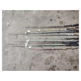 10 fishing poles