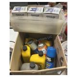 Filters, oils and other items