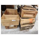 Wood boxes