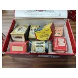 .25 cal bullets and other - partial boxes