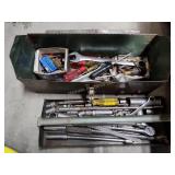 Toolbox with tools