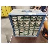 Organizer of plastic sign letters