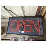 Open sign