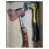 2 hatchets