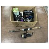 Reels and fishing line