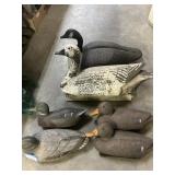 Duck and geese decoys