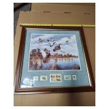 Maass print with duck stamps