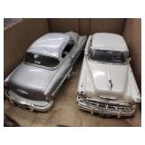 2 die cast model cars