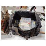 Tackle bag with contents