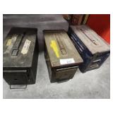3 ammo boxes