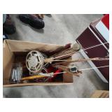 Ice fishing rods and other