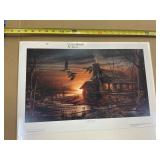Terry Redlin print, 10778
