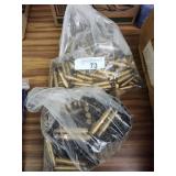 22-250 and 30-06 brass