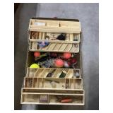 Tackle box and contents