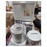 Toaster oven, bread maker, ice cream maker, other