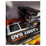 Blackstone griddle carry bag and 2 boxes bbq