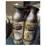 Rust-Oleum spray paint 7 cans
