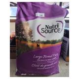 Nutrisource large breed puppy food 5 26lb bags