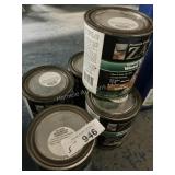 5 cans assorted stain