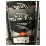 Wipe-on Polyurethane