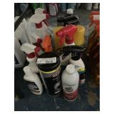 Assorted cleaners