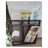 Gate and screen door grill