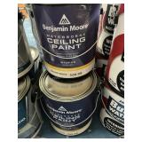 Benjamin Moore paint, 3 gallons