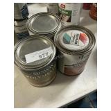3 cans assorted stain