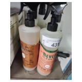 Mrs Meyers soaps some leaked