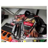 Grill utensils, basket, roaster and other