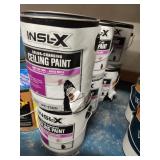 Insl-x ceiling paint white 6 gal
