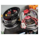 Electric range reflector pans