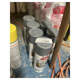 6 cans metallic spray paint