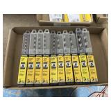 10 Irwin auger bits, different sizes