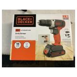 Black and Decker 20v Drill