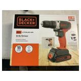 Black and Decker 20v Drill