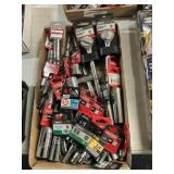 Assorted sockets and ratchets