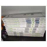 9 U-bend fluorescent lamps