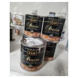 Wood stain (5) 1/2pts