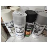 Rustoleum chalked spray paint 7 cans