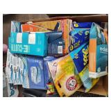 Cleaning cloths, gloves and other