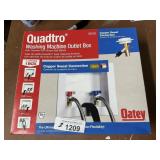 Oatey washing machine outlet box, 2